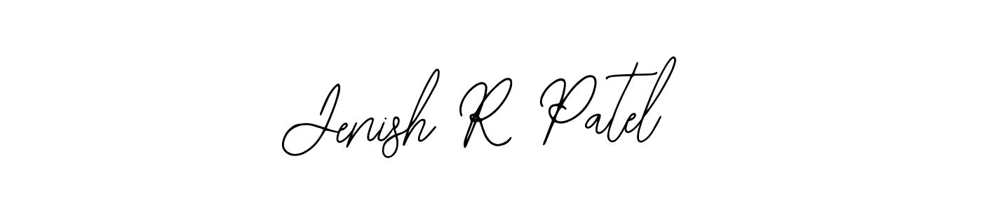 Design your own signature with our free online signature maker. With this signature software, you can create a handwritten (Bearetta-2O07w) signature for name Jenish R Patel. Jenish R Patel signature style 12 images and pictures png