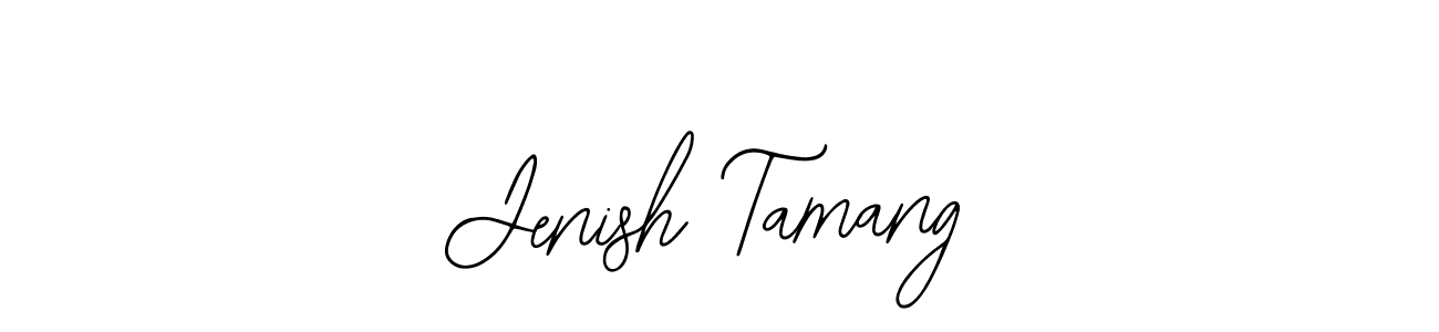 Jenish Tamang stylish signature style. Best Handwritten Sign (Bearetta-2O07w) for my name. Handwritten Signature Collection Ideas for my name Jenish Tamang. Jenish Tamang signature style 12 images and pictures png