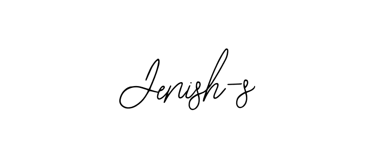 How to Draw Jenish-s signature style? Bearetta-2O07w is a latest design signature styles for name Jenish-s. Jenish-s signature style 12 images and pictures png