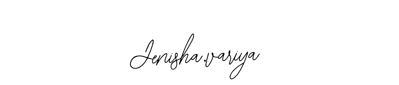 Here are the top 10 professional signature styles for the name Jenisha.variya. These are the best autograph styles you can use for your name. Jenisha.variya signature style 12 images and pictures png