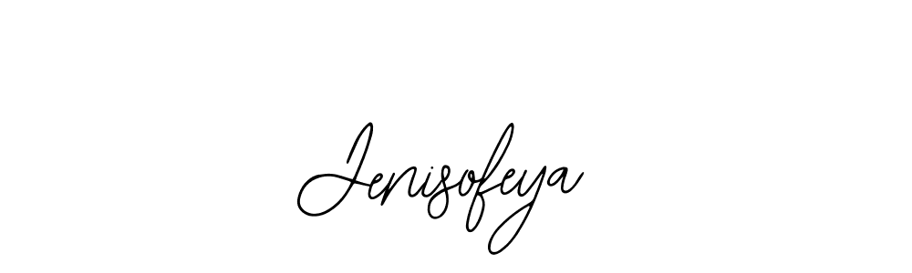 How to Draw Jenisofeya signature style? Bearetta-2O07w is a latest design signature styles for name Jenisofeya. Jenisofeya signature style 12 images and pictures png