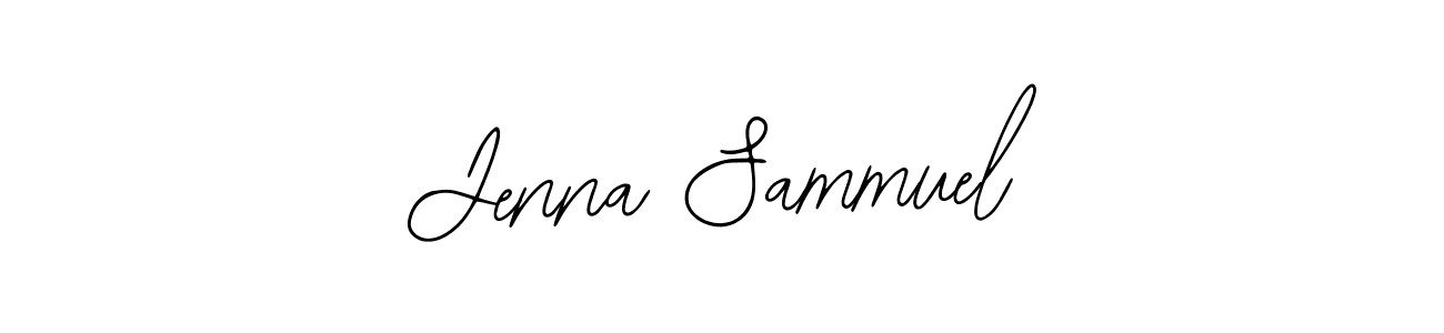 Create a beautiful signature design for name Jenna Sammuel. With this signature (Bearetta-2O07w) fonts, you can make a handwritten signature for free. Jenna Sammuel signature style 12 images and pictures png