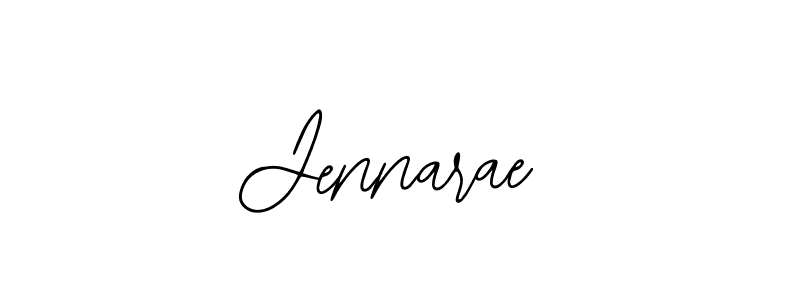 Use a signature maker to create a handwritten signature online. With this signature software, you can design (Bearetta-2O07w) your own signature for name Jennarae. Jennarae signature style 12 images and pictures png