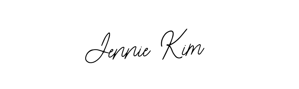 Jennie Kim stylish signature style. Best Handwritten Sign (Bearetta-2O07w) for my name. Handwritten Signature Collection Ideas for my name Jennie Kim. Jennie Kim signature style 12 images and pictures png