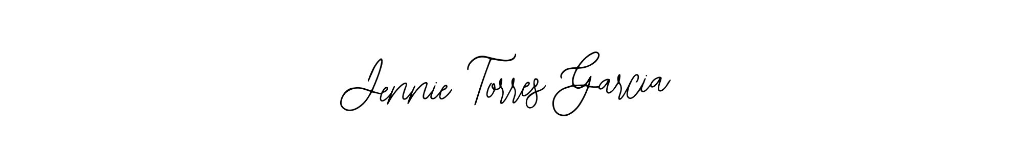 Create a beautiful signature design for name Jennie Torres Garcia. With this signature (Bearetta-2O07w) fonts, you can make a handwritten signature for free. Jennie Torres Garcia signature style 12 images and pictures png