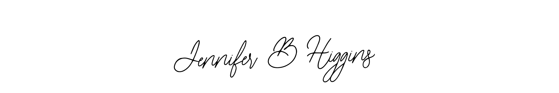 Once you've used our free online signature maker to create your best signature Bearetta-2O07w style, it's time to enjoy all of the benefits that Jennifer B Higgins name signing documents. Jennifer B Higgins signature style 12 images and pictures png