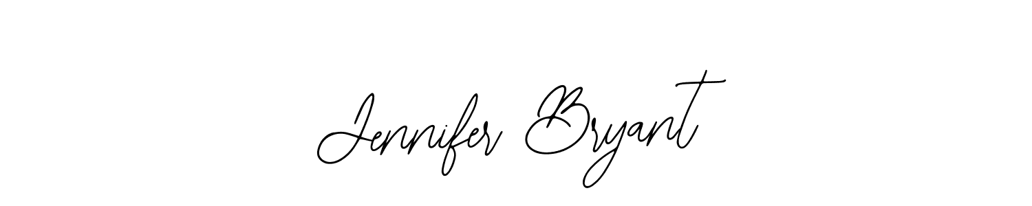 You should practise on your own different ways (Bearetta-2O07w) to write your name (Jennifer Bryant) in signature. don't let someone else do it for you. Jennifer Bryant signature style 12 images and pictures png