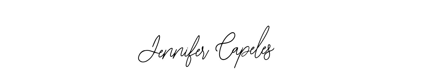 Create a beautiful signature design for name Jennifer Capeles. With this signature (Bearetta-2O07w) fonts, you can make a handwritten signature for free. Jennifer Capeles signature style 12 images and pictures png