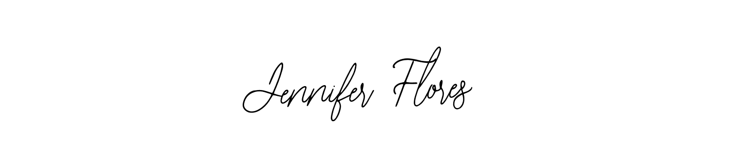 You should practise on your own different ways (Bearetta-2O07w) to write your name (Jennifer Flores) in signature. don't let someone else do it for you. Jennifer Flores signature style 12 images and pictures png