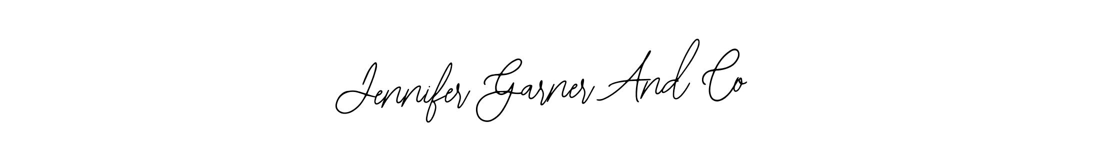 The best way (Bearetta-2O07w) to make a short signature is to pick only two or three words in your name. The name Jennifer Garner And Co include a total of six letters. For converting this name. Jennifer Garner And Co signature style 12 images and pictures png