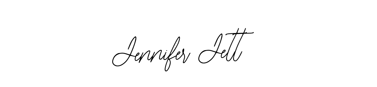 if you are searching for the best signature style for your name Jennifer Jett. so please give up your signature search. here we have designed multiple signature styles  using Bearetta-2O07w. Jennifer Jett signature style 12 images and pictures png