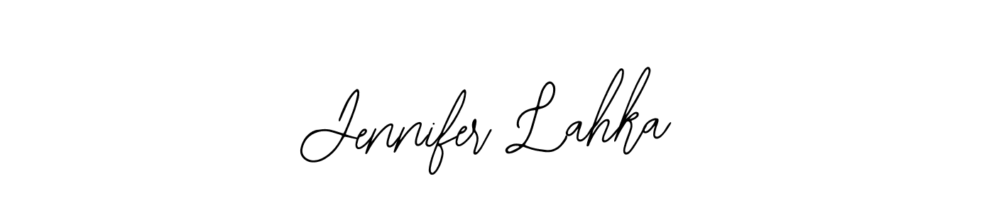 Design your own signature with our free online signature maker. With this signature software, you can create a handwritten (Bearetta-2O07w) signature for name Jennifer Lahka. Jennifer Lahka signature style 12 images and pictures png