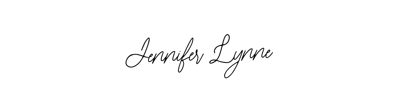 Use a signature maker to create a handwritten signature online. With this signature software, you can design (Bearetta-2O07w) your own signature for name Jennifer Lynne. Jennifer Lynne signature style 12 images and pictures png