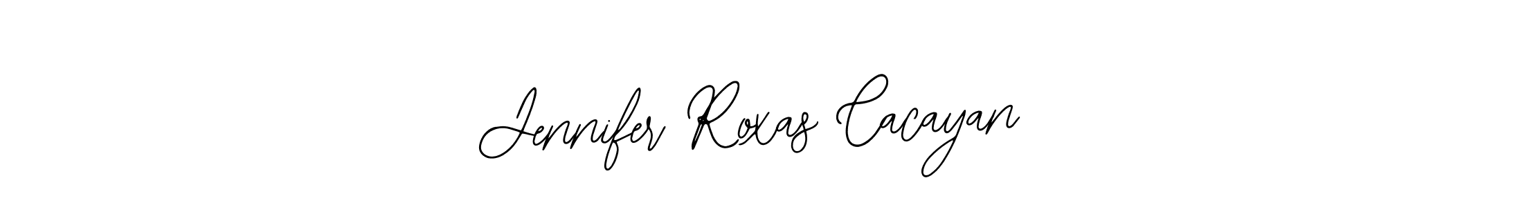 Also You can easily find your signature by using the search form. We will create Jennifer Roxas Cacayan name handwritten signature images for you free of cost using Bearetta-2O07w sign style. Jennifer Roxas Cacayan signature style 12 images and pictures png