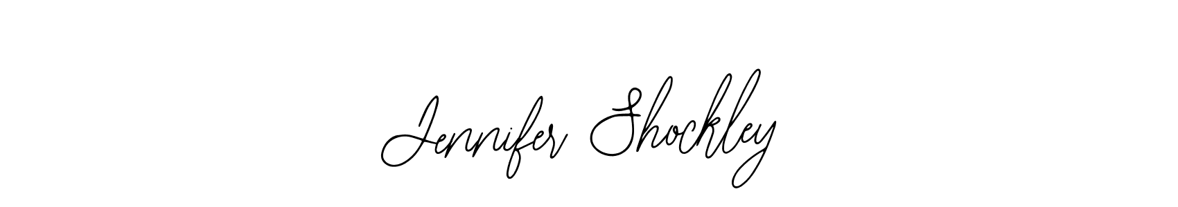 Jennifer Shockley stylish signature style. Best Handwritten Sign (Bearetta-2O07w) for my name. Handwritten Signature Collection Ideas for my name Jennifer Shockley. Jennifer Shockley signature style 12 images and pictures png