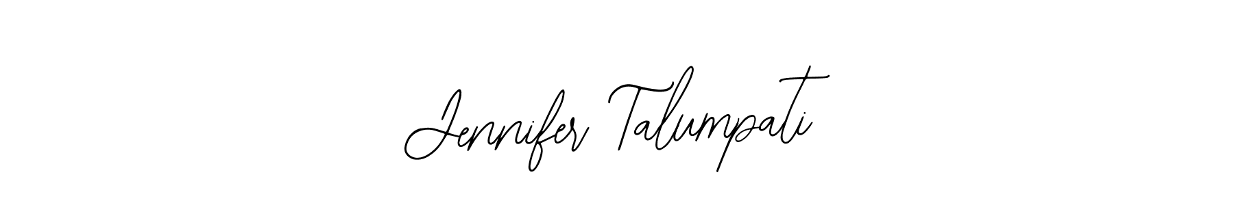 Similarly Bearetta-2O07w is the best handwritten signature design. Signature creator online .You can use it as an online autograph creator for name Jennifer Talumpati. Jennifer Talumpati signature style 12 images and pictures png
