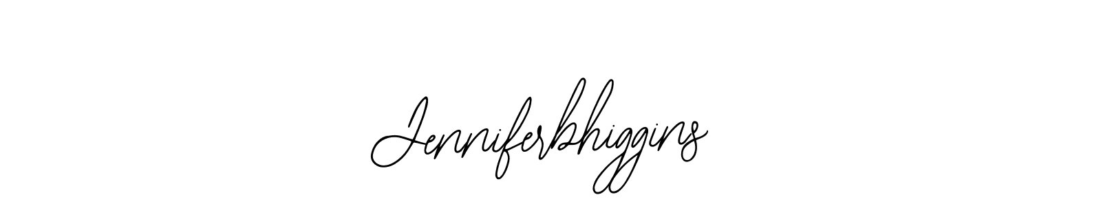 How to Draw Jenniferbhiggins signature style? Bearetta-2O07w is a latest design signature styles for name Jenniferbhiggins. Jenniferbhiggins signature style 12 images and pictures png