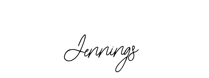 Also we have Jennings name is the best signature style. Create professional handwritten signature collection using Bearetta-2O07w autograph style. Jennings signature style 12 images and pictures png