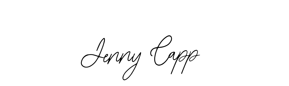 Make a beautiful signature design for name Jenny Capp. With this signature (Bearetta-2O07w) style, you can create a handwritten signature for free. Jenny Capp signature style 12 images and pictures png