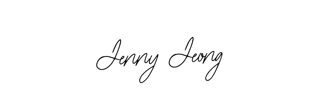 Jenny Jeong stylish signature style. Best Handwritten Sign (Bearetta-2O07w) for my name. Handwritten Signature Collection Ideas for my name Jenny Jeong. Jenny Jeong signature style 12 images and pictures png