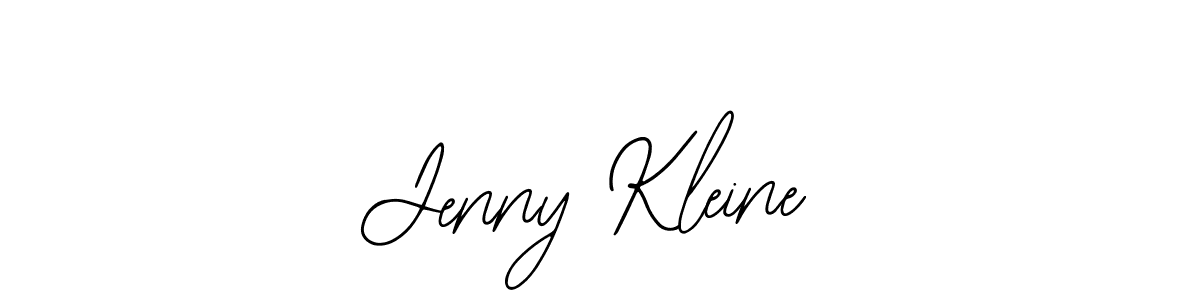 You should practise on your own different ways (Bearetta-2O07w) to write your name (Jenny Kleine) in signature. don't let someone else do it for you. Jenny Kleine signature style 12 images and pictures png