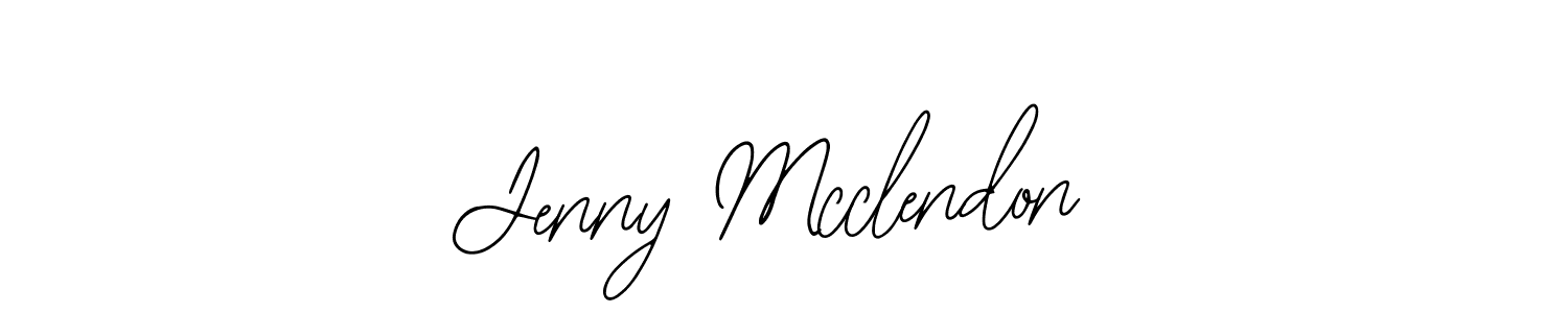 Use a signature maker to create a handwritten signature online. With this signature software, you can design (Bearetta-2O07w) your own signature for name Jenny Mcclendon. Jenny Mcclendon signature style 12 images and pictures png