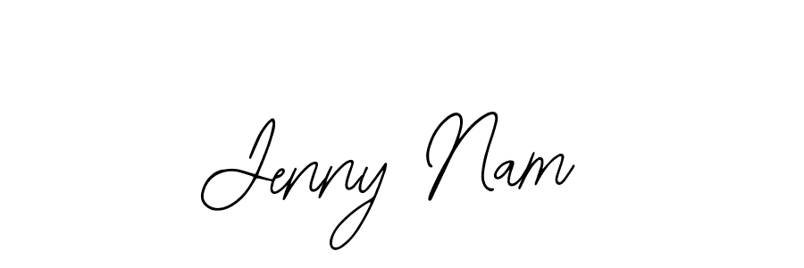 The best way (Bearetta-2O07w) to make a short signature is to pick only two or three words in your name. The name Jenny Nam include a total of six letters. For converting this name. Jenny Nam signature style 12 images and pictures png