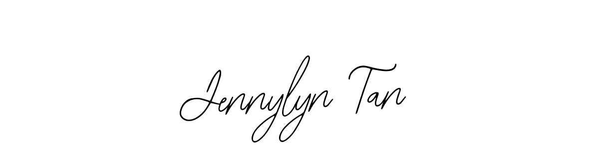 You should practise on your own different ways (Bearetta-2O07w) to write your name (Jennylyn Tan) in signature. don't let someone else do it for you. Jennylyn Tan signature style 12 images and pictures png