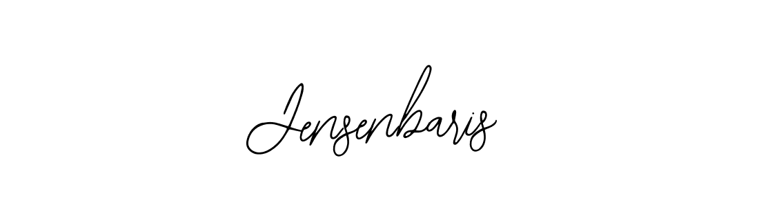 Use a signature maker to create a handwritten signature online. With this signature software, you can design (Bearetta-2O07w) your own signature for name Jensenbaris. Jensenbaris signature style 12 images and pictures png