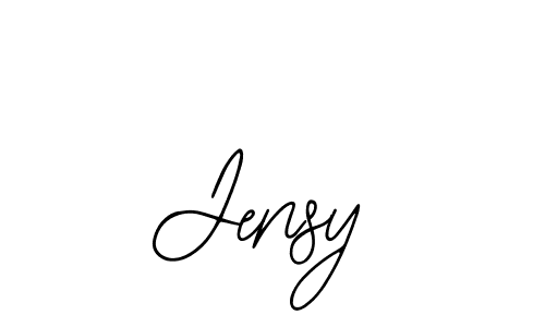 if you are searching for the best signature style for your name Jensy. so please give up your signature search. here we have designed multiple signature styles  using Bearetta-2O07w. Jensy signature style 12 images and pictures png