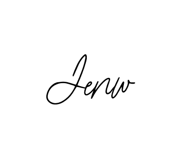 Also You can easily find your signature by using the search form. We will create Jenw name handwritten signature images for you free of cost using Bearetta-2O07w sign style. Jenw signature style 12 images and pictures png