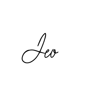 Use a signature maker to create a handwritten signature online. With this signature software, you can design (Bearetta-2O07w) your own signature for name Jeo. Jeo signature style 12 images and pictures png