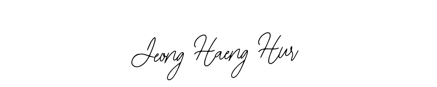 Also we have Jeong Haeng Hur name is the best signature style. Create professional handwritten signature collection using Bearetta-2O07w autograph style. Jeong Haeng Hur signature style 12 images and pictures png