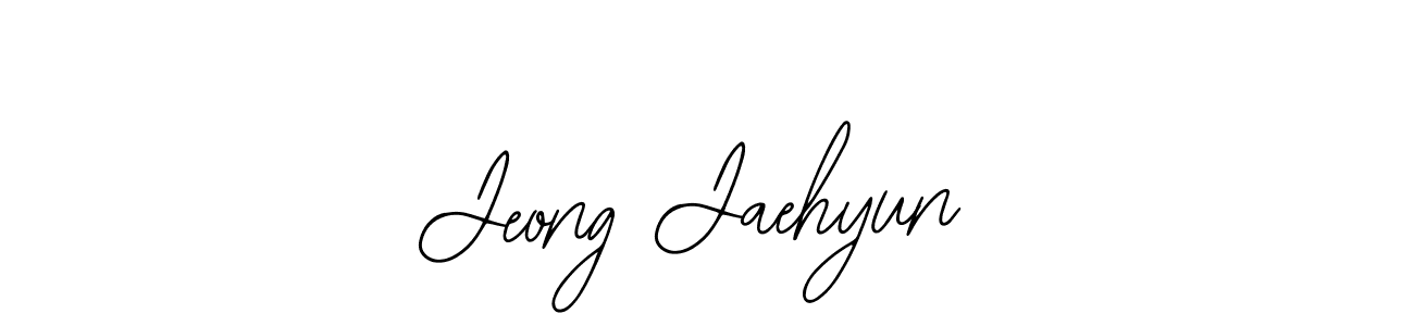 The best way (Bearetta-2O07w) to make a short signature is to pick only two or three words in your name. The name Jeong Jaehyun include a total of six letters. For converting this name. Jeong Jaehyun signature style 12 images and pictures png