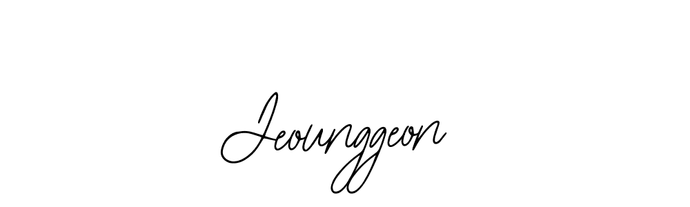 Make a beautiful signature design for name Jeounggeon. Use this online signature maker to create a handwritten signature for free. Jeounggeon signature style 12 images and pictures png