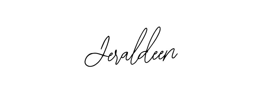 How to Draw Jeraldeen signature style? Bearetta-2O07w is a latest design signature styles for name Jeraldeen. Jeraldeen signature style 12 images and pictures png