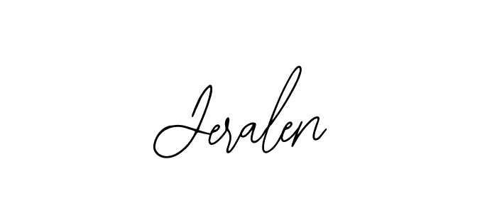 Make a short Jeralen signature style. Manage your documents anywhere anytime using Bearetta-2O07w. Create and add eSignatures, submit forms, share and send files easily. Jeralen signature style 12 images and pictures png