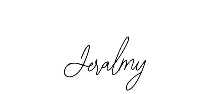 How to make Jeralmy name signature. Use Bearetta-2O07w style for creating short signs online. This is the latest handwritten sign. Jeralmy signature style 12 images and pictures png