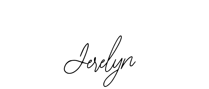 You should practise on your own different ways (Bearetta-2O07w) to write your name (Jerelyn) in signature. don't let someone else do it for you. Jerelyn signature style 12 images and pictures png