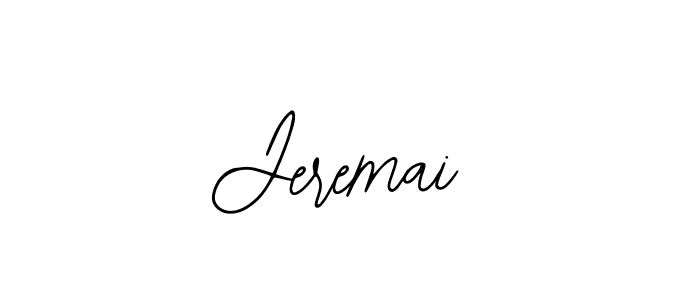 Make a beautiful signature design for name Jeremai. With this signature (Bearetta-2O07w) style, you can create a handwritten signature for free. Jeremai signature style 12 images and pictures png