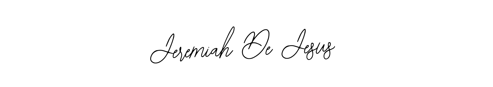How to Draw Jeremiah De Jesus signature style? Bearetta-2O07w is a latest design signature styles for name Jeremiah De Jesus. Jeremiah De Jesus signature style 12 images and pictures png