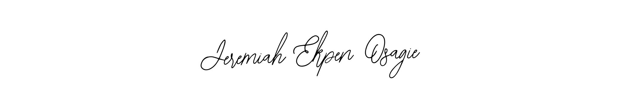 How to Draw Jeremiah Ekpen Osagie signature style? Bearetta-2O07w is a latest design signature styles for name Jeremiah Ekpen Osagie. Jeremiah Ekpen Osagie signature style 12 images and pictures png