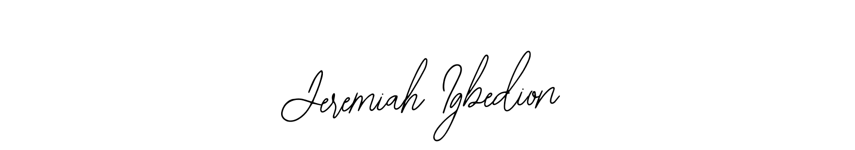 Here are the top 10 professional signature styles for the name Jeremiah Igbedion. These are the best autograph styles you can use for your name. Jeremiah Igbedion signature style 12 images and pictures png