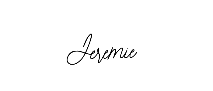 Make a beautiful signature design for name Jeremie. With this signature (Bearetta-2O07w) style, you can create a handwritten signature for free. Jeremie signature style 12 images and pictures png