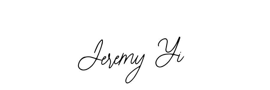 Make a beautiful signature design for name Jeremy Yi. With this signature (Bearetta-2O07w) style, you can create a handwritten signature for free. Jeremy Yi signature style 12 images and pictures png