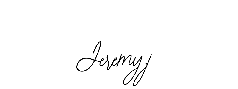 Create a beautiful signature design for name Jeremy.j. With this signature (Bearetta-2O07w) fonts, you can make a handwritten signature for free. Jeremy.j signature style 12 images and pictures png