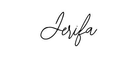 Explore multiple handwriting variations for Jerifa including this stunning Bearetta-2O07w design. Free to use across all platforms. Jerifa signature style 12 images and pictures png