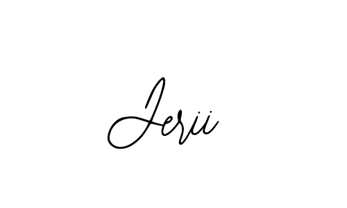 Similarly Bearetta-2O07w is the best handwritten signature design. Signature creator online .You can use it as an online autograph creator for name Jerii. Jerii signature style 12 images and pictures png