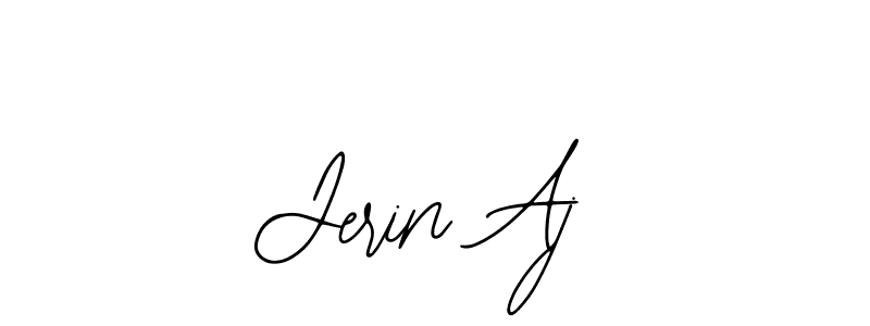 Jerin Aj stylish signature style. Best Handwritten Sign (Bearetta-2O07w) for my name. Handwritten Signature Collection Ideas for my name Jerin Aj. Jerin Aj signature style 12 images and pictures png