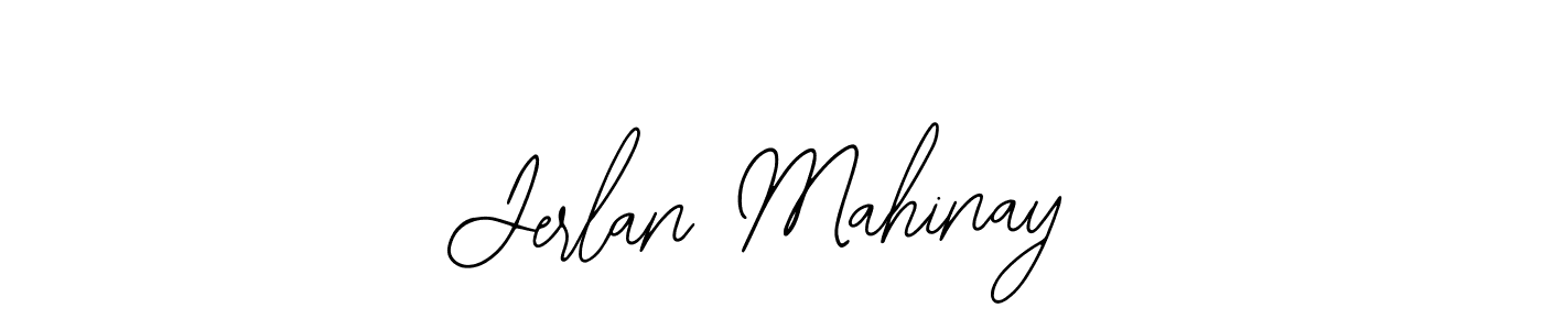 Make a beautiful signature design for name Jerlan Mahinay. With this signature (Bearetta-2O07w) style, you can create a handwritten signature for free. Jerlan Mahinay signature style 12 images and pictures png